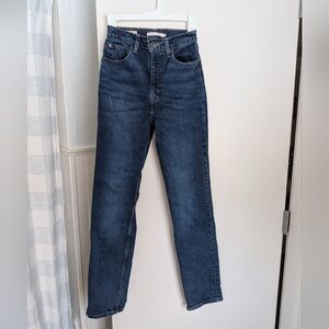 Levi's 70s High Slim Straight Jean W25 L31 Dark Wash